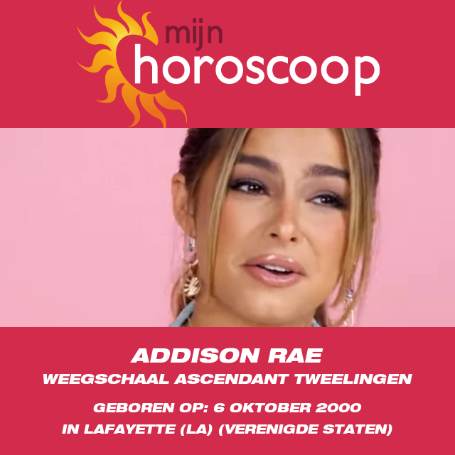 Addison Rae: Astrologische Inzichten voor Weegschaal Sterrenbeeld