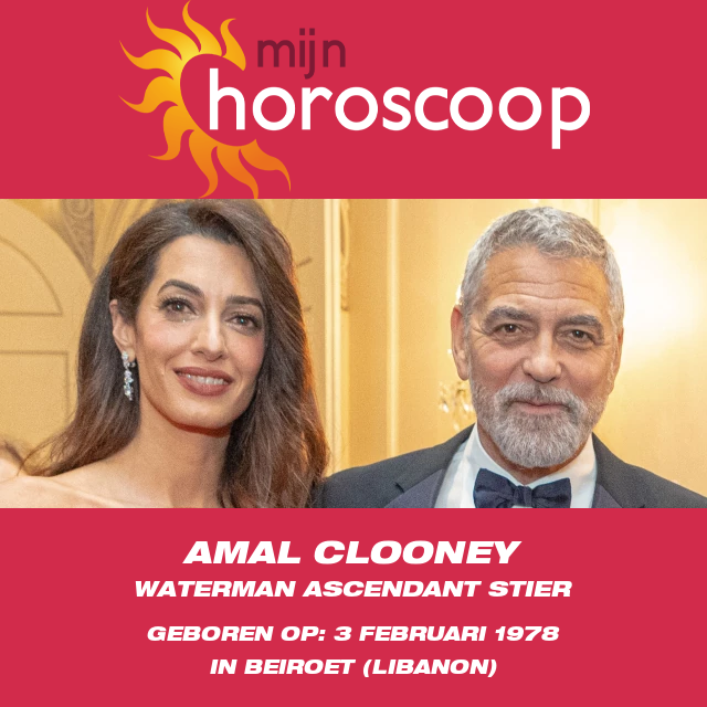 Amal Clooney\'s Waterman Astrologie Inzichten Optimaliseren