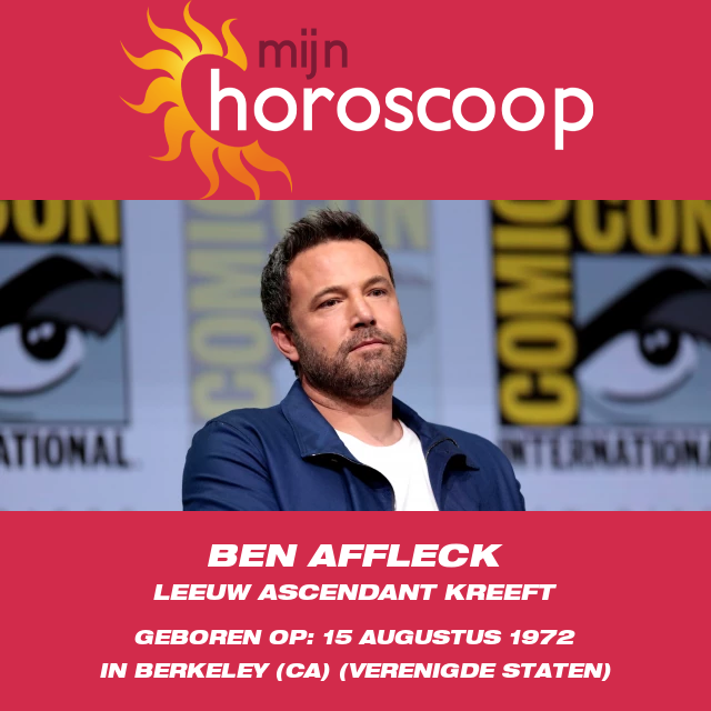 Ben Affleck: De Ster van Leo