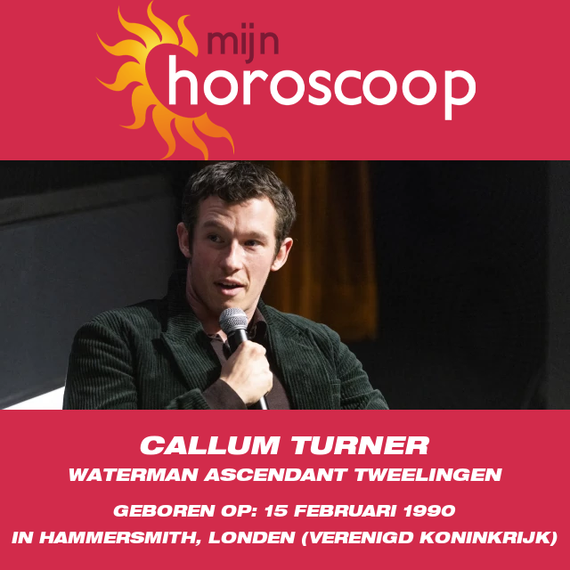 Callum Turner: De invloed van Waterman op Sterrendom