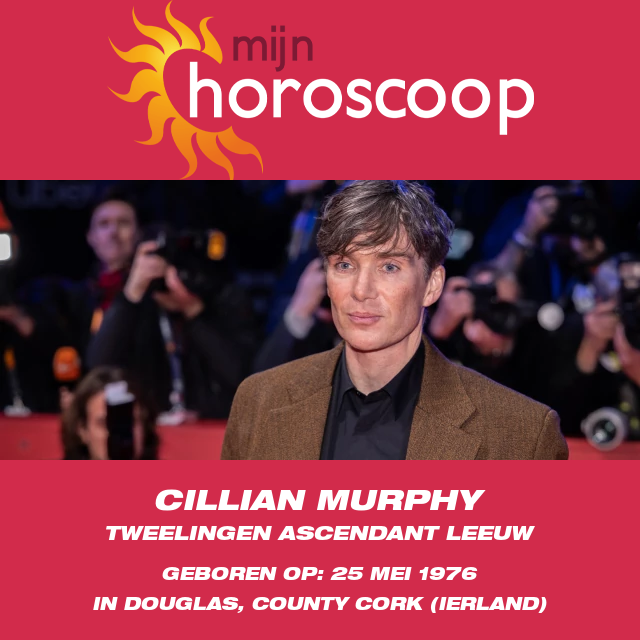 Cillian Murphy: De Ster van de Tweeling