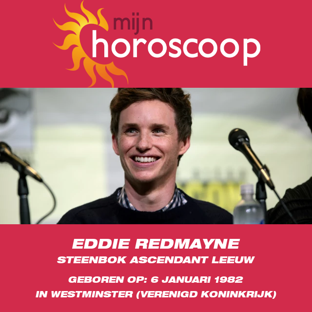 Eddie Redmayne’s Sterrenbeeld: Capricornus Astrologie Inzichten