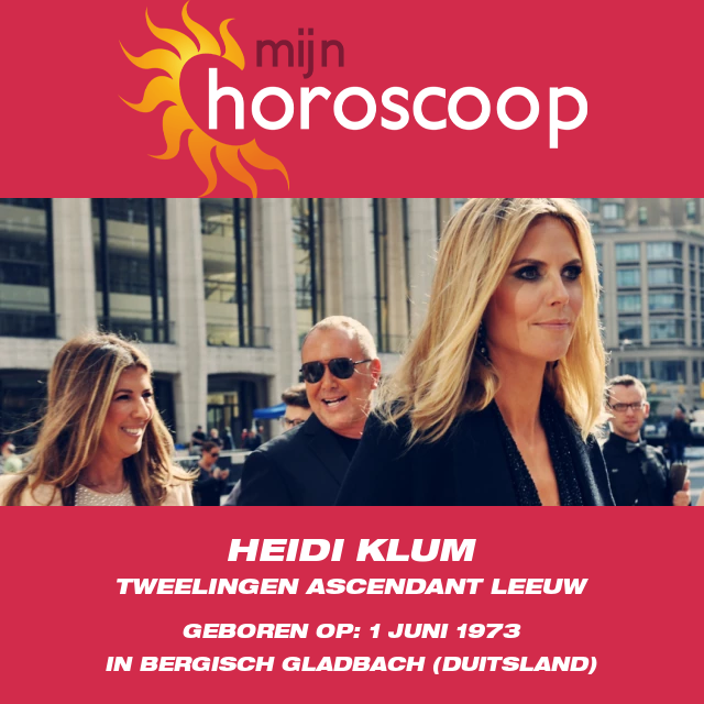 Heidi Klum: Het Onthulling van het Gemini-icoon