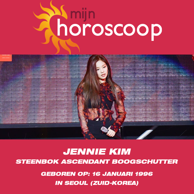 Jennie Kim\'s astrologisch portret van het sterrenbeeld Steenbok