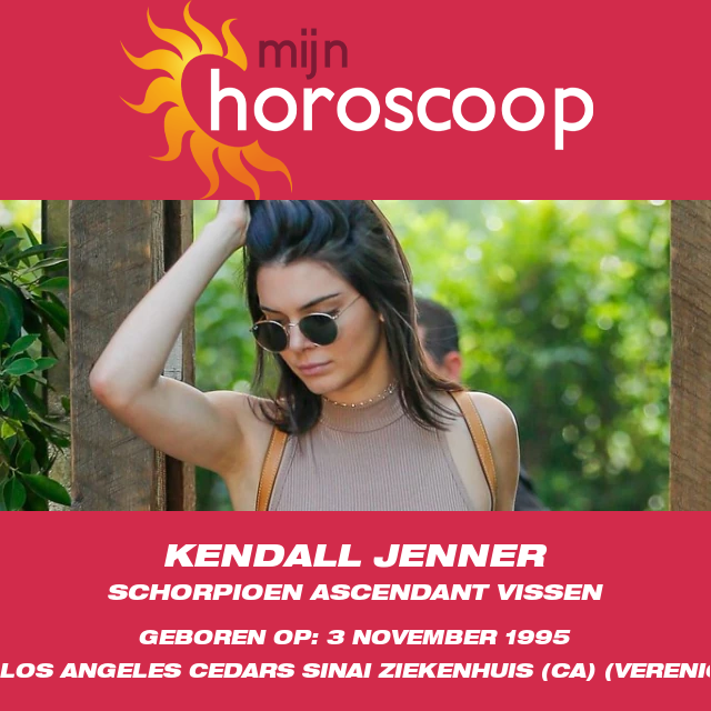 Kendall Jenners Astrologisch Profiel van Schorpioen