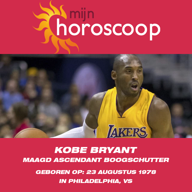 Kobe Bryant: Sterrenbeeld Maagd en Basketbalicoon