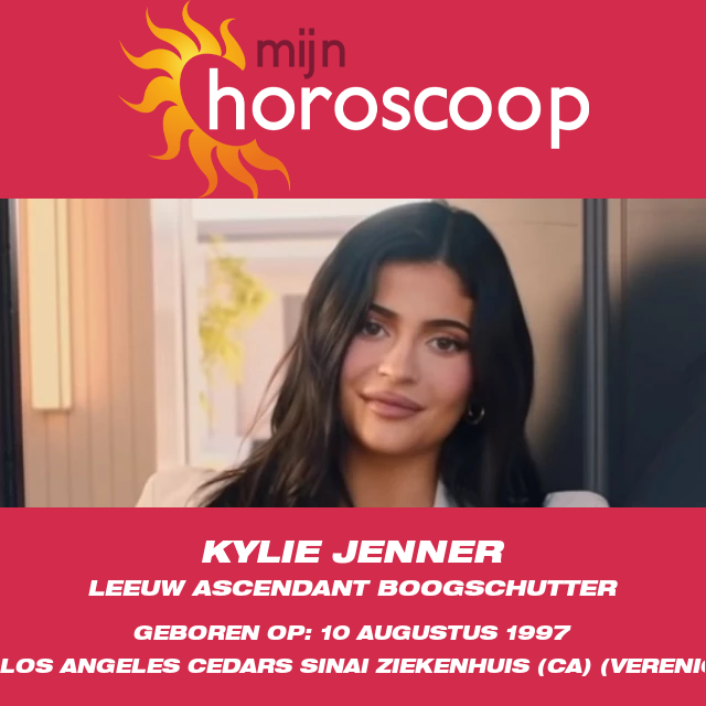 Kylie Jenner\'s Astrologisch Portret als Leeuw