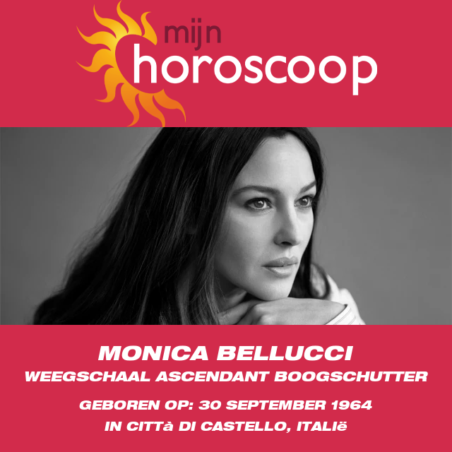 Monica Bellucci\'s Sterrenbeeld Weegschaal: Astrologische Geheimen onthuld