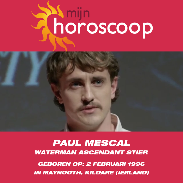 Paul Mescal\'s Waterman Astrologie Inzichten