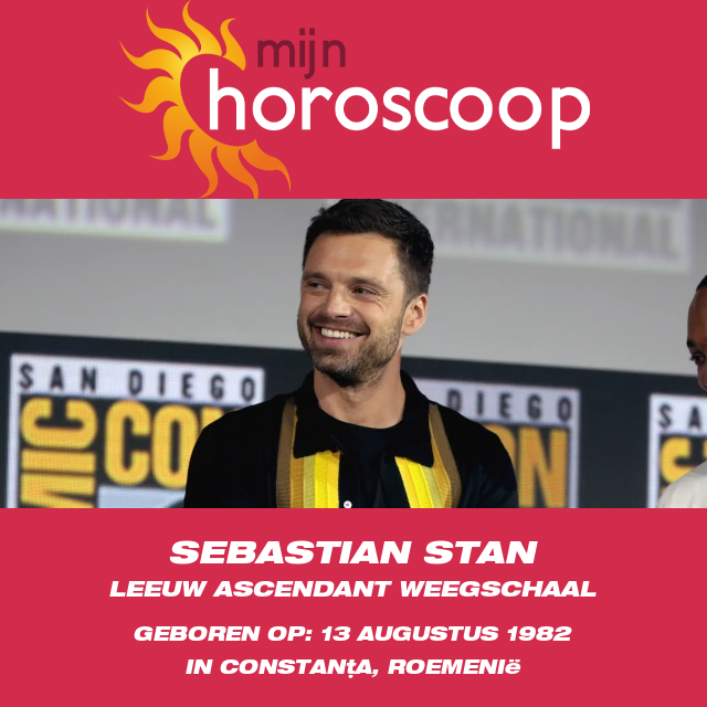 Sebastian Stan\'s sterrenbeeld onthuld: Leeuw