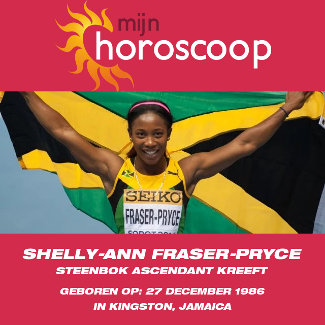 Astrologische Inzichten van Shelly-Ann Fraser-Pryce