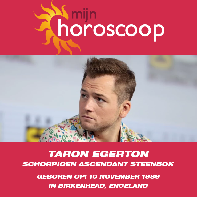 Taron Egerton\'s Sterrenbeeld Scorpio: Astrologie Inzichten