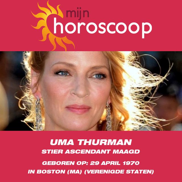 Het Verkennen van Uma Thurman\'s Taurus Astrologie