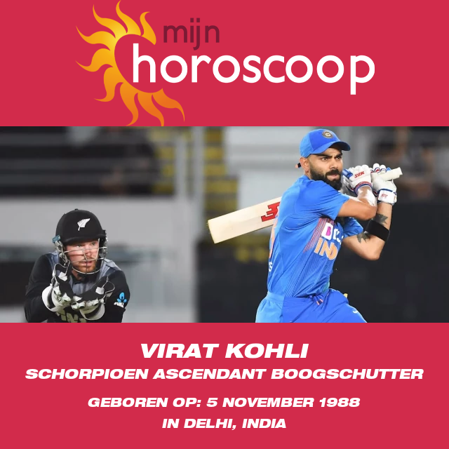 Virat Kohli: Astrologische Invloeden van Schorpioen