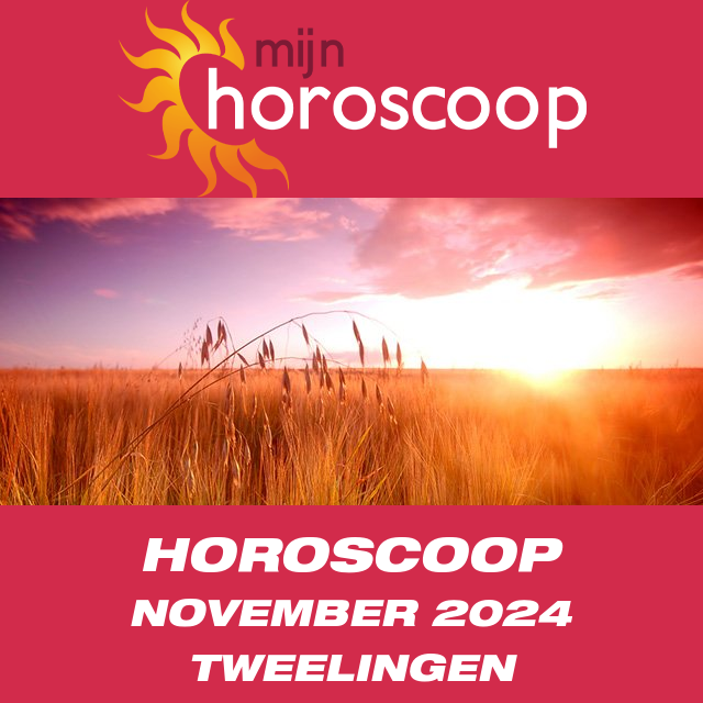 Maandelijkse horoscoop voor de maand November 2024 voor Tweelingen