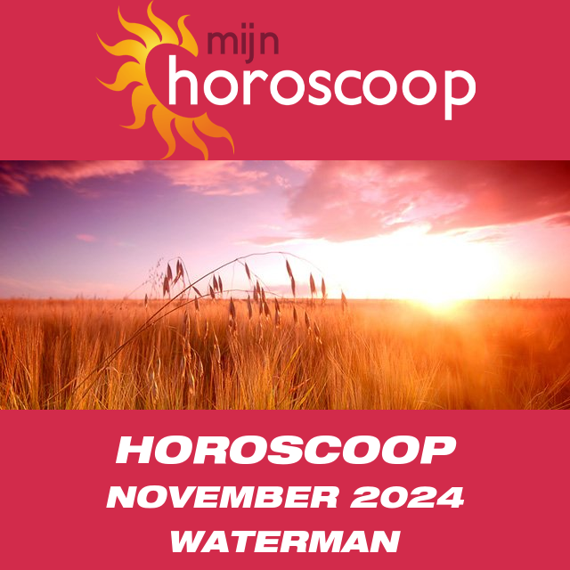 Horoscoop November 2024 van Waterman